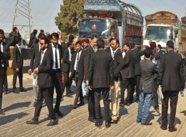 وکلا احتجاج