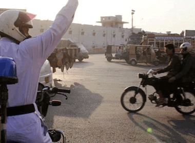 ٹریفک پولیس