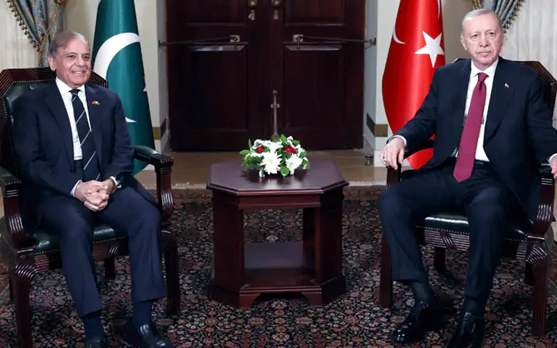 PM Shehbaz Sharif met with Turkish President