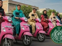 Sindh Government Pink EV Scooters