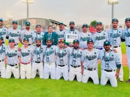 West Asia Baseball Cup Pakistan Won