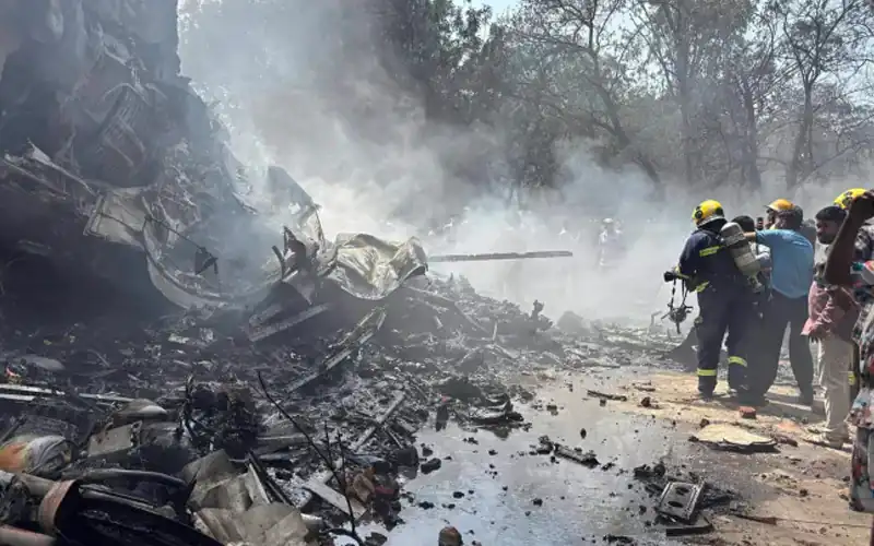 Female Passenger Miraculously Survived Plane Crash India