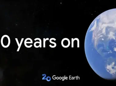 Google Earth Service Completed 20 years