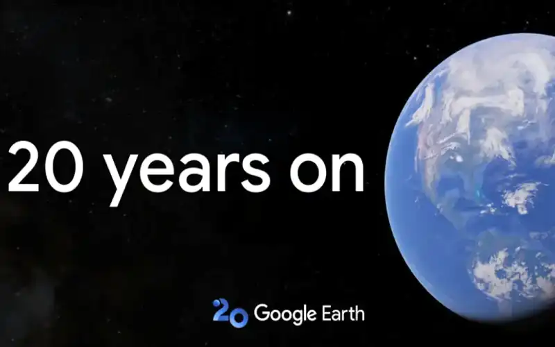 Google Earth Service Completed 20 years