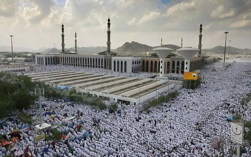 Hajj 2025 Pilgrims Perform Hajj Arafat Hajj Sermon Nimrah Mosque
