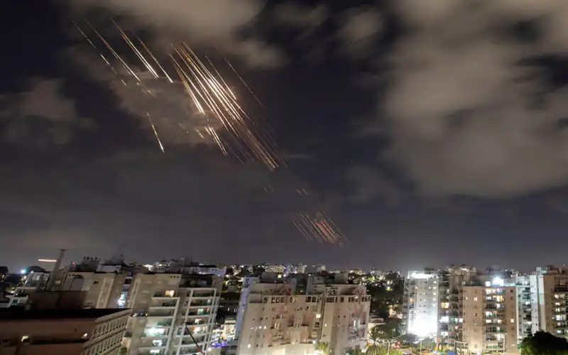 Israeli Claimed Iran Attacked Israel with 100 Drones