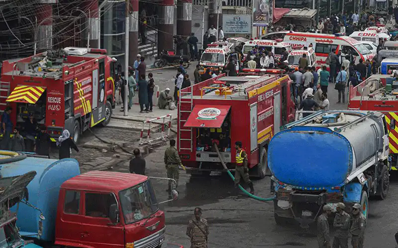 Karachi fire brought under control