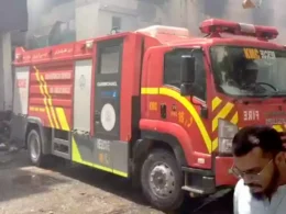 Landhi Fire