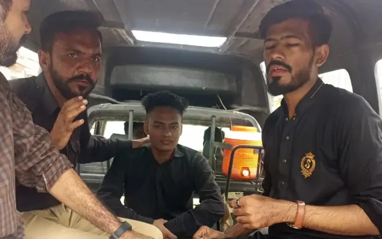 Liaquatabad burning incident