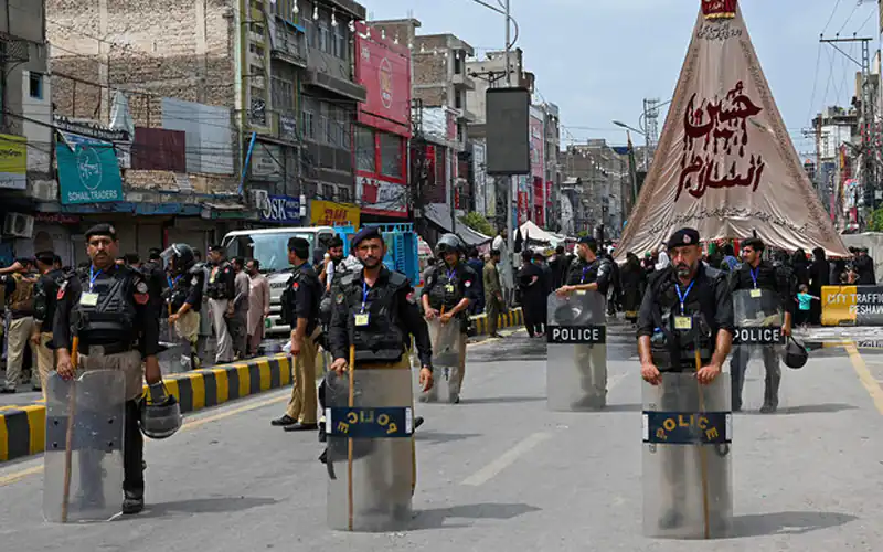 8th Muharram processions Karachi Police Security