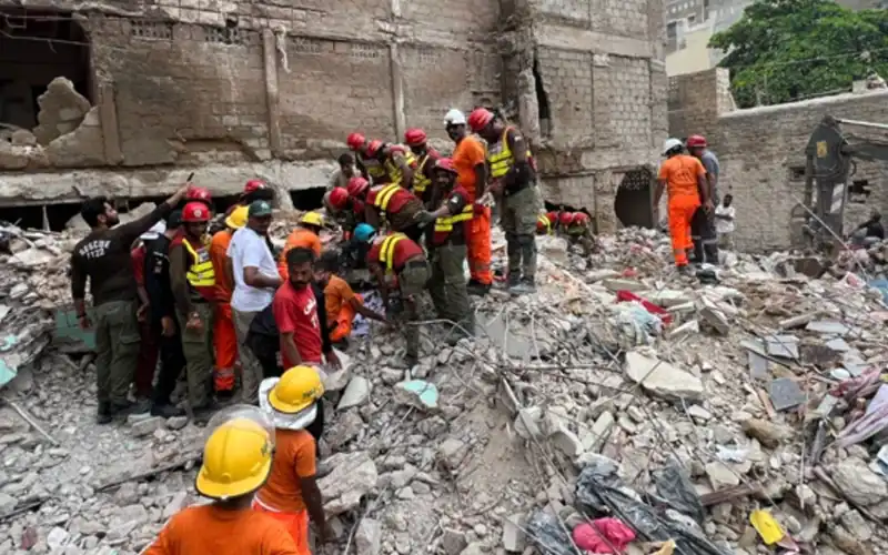 Case Registered Building Collapse in Lyari