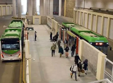 Daily ridership of Green Line BRT has increased in Sindh