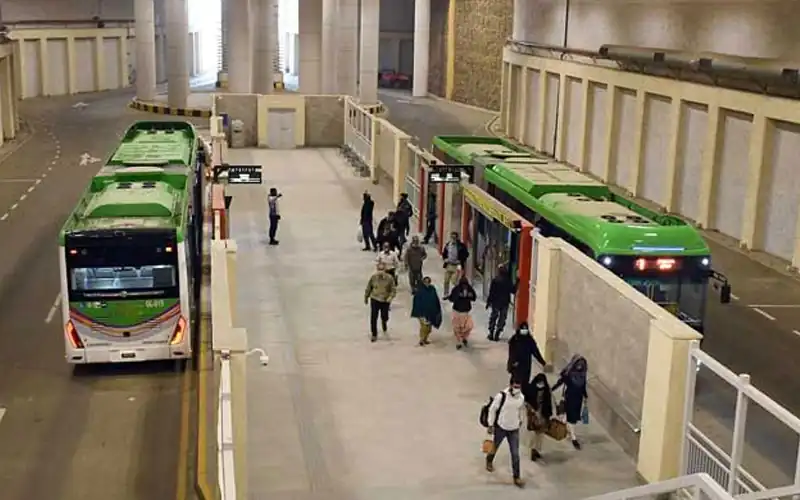 Daily ridership of Green Line BRT has increased in Sindh