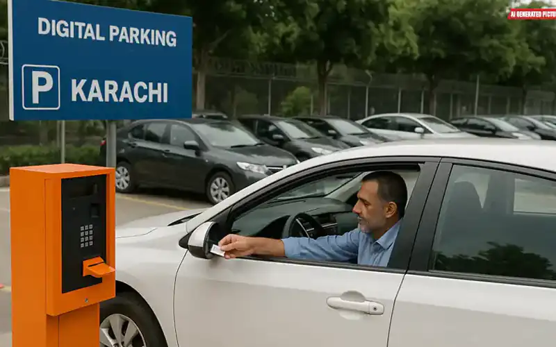 Establishment of smart parking zones in Karachi
