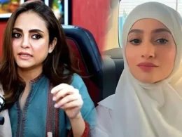 Former Actress Zarnish Khan has slammed host Nadia Khan