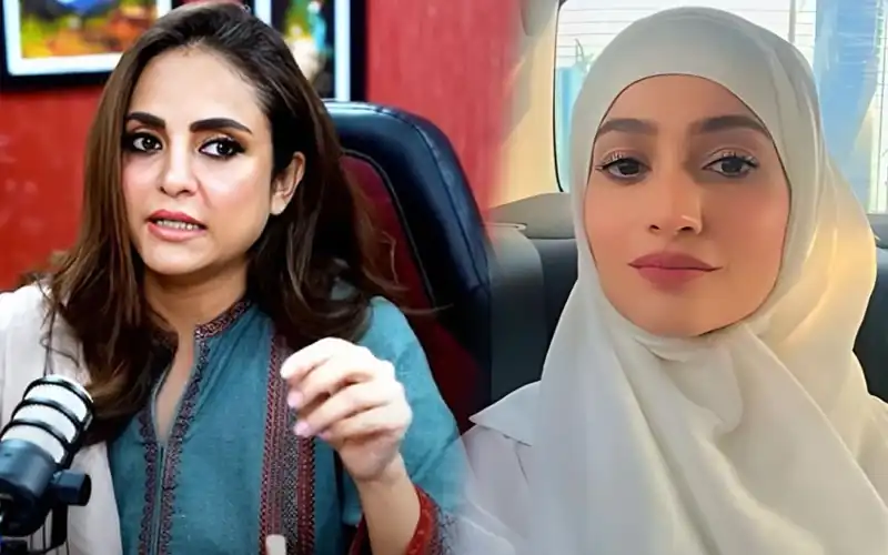 Former Actress Zarnish Khan has slammed host Nadia Khan