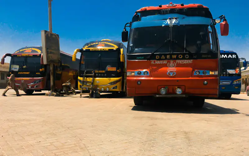 Inter-city bus service fares increased
