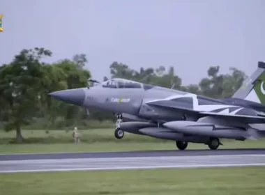 JF-17 Thunder, C-130 aircrafts land at UK