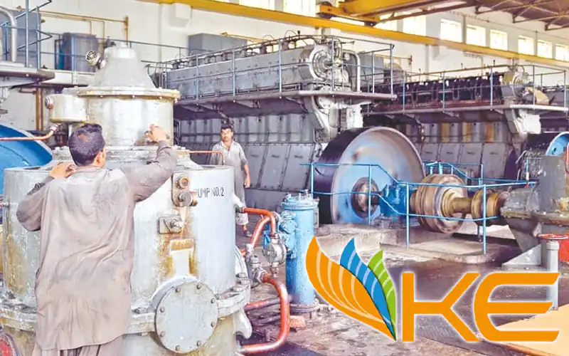 KElectric repair work at Dhabeji Grid Station Karachi