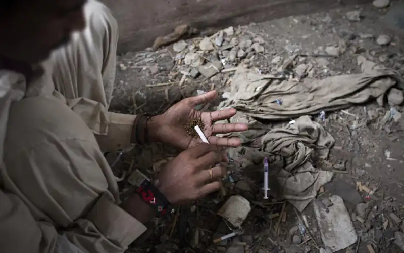 Mayor Karachi Ordered Crackdown on Drug Addicts Public Places