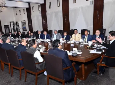 Meeting held under CM Sindh regarding Independence Day