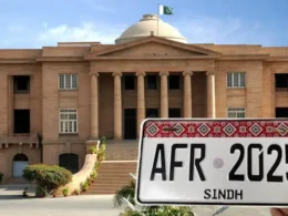 Petition Filed Against Change Ajrak Number Plate
