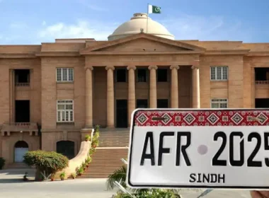 Petition Filed Against Change Ajrak Number Plate