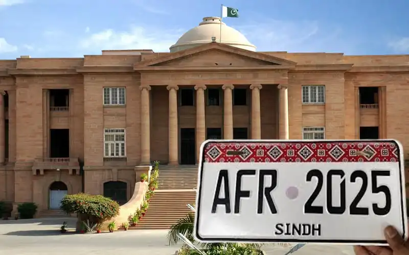 Petition Filed Against Change Ajrak Number Plate