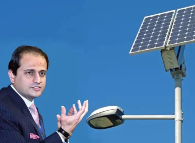 Sindh government decided to light Karachi highways solar energy