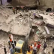 Six-story building collapsed in the Lyari