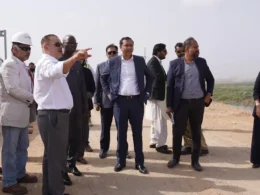 World Bank delegation visited site office of Yellow Line BRT project