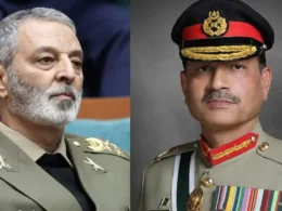 Field Marshal and Iranian Army Chief Telephone conversation