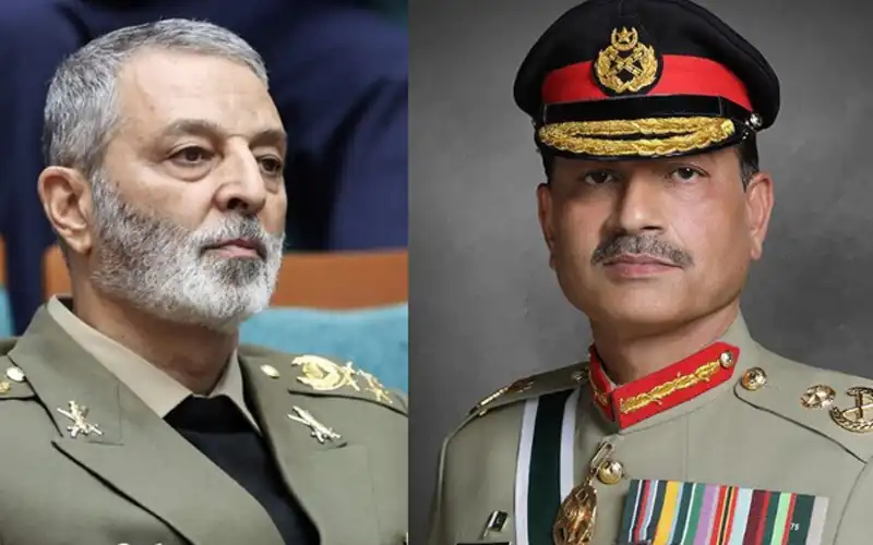 Field Marshal and Iranian Army Chief Telephone conversation