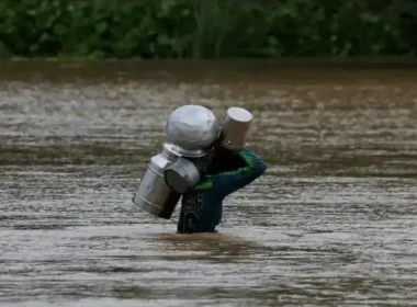 Flood situation in Sutlej River after India releases water