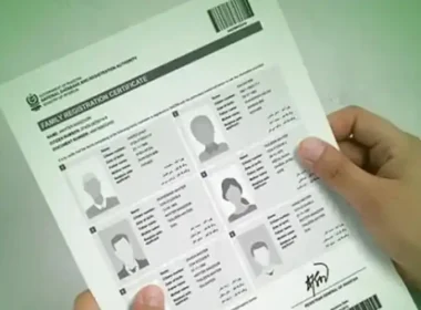 Procedures and fees for family registration for visa processing
