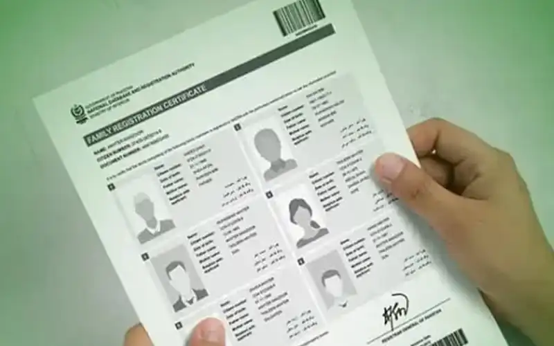 Procedures and fees for family registration for visa processing