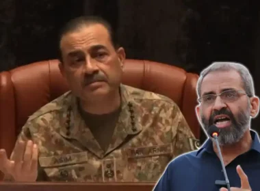 Statement of Munem Zafar Khan regarding the Army Chief