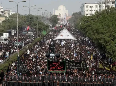 Traffic plan for main procession Chehlum Hazrat Imam Hussain RA