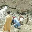 Volunteers died after buried under debris due to a landslide in Gilgit