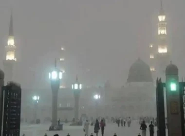 Weather pleasant due to heavy rain in Madinah