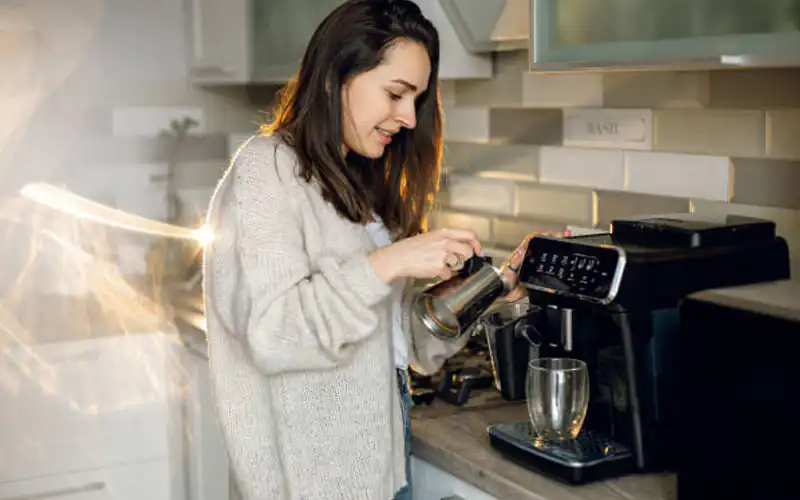 Black plastic coffee machines pose a serious health risk