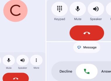 Changing call settings on Android phones