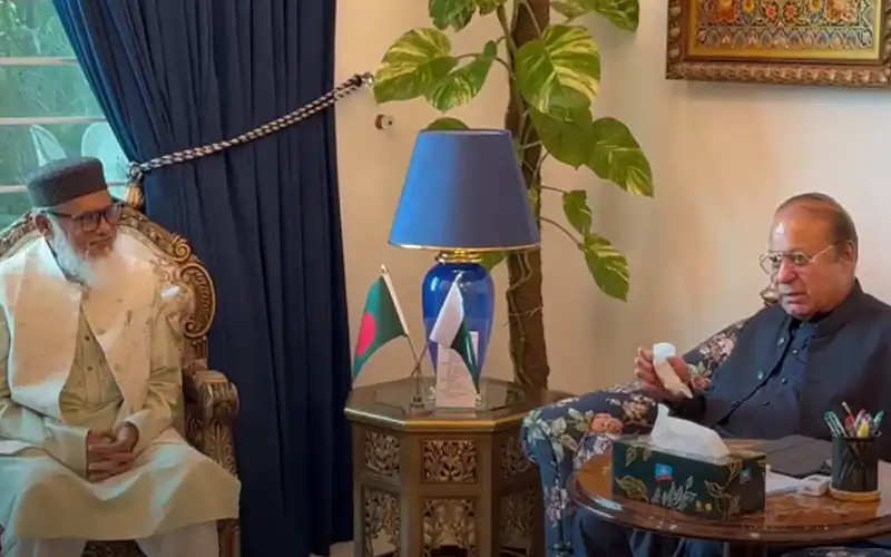 Nawaz Sharif meets Bangladesh's religious affairs advisor