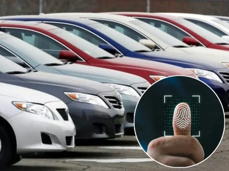 Biometric verification facility for buying and selling vehicles in Sindh