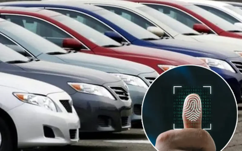 Biometric verification facility for buying and selling vehicles in Sindh