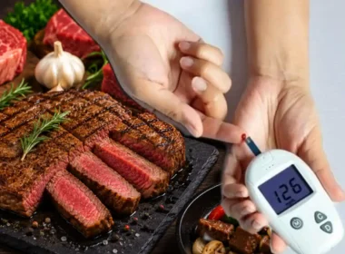 Does beef increase the risk of diabetes and high blood sugar?