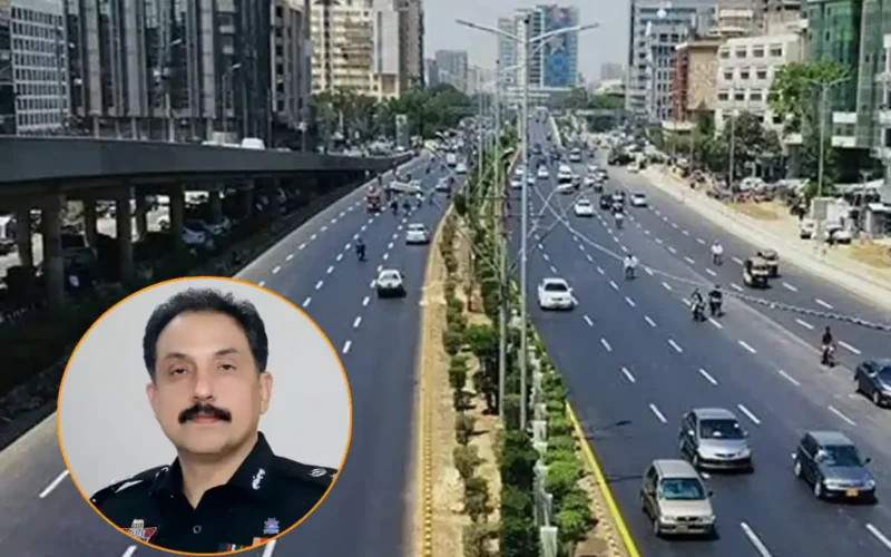 E-Challan system launched for lane violations on Sharah-e-Faisal